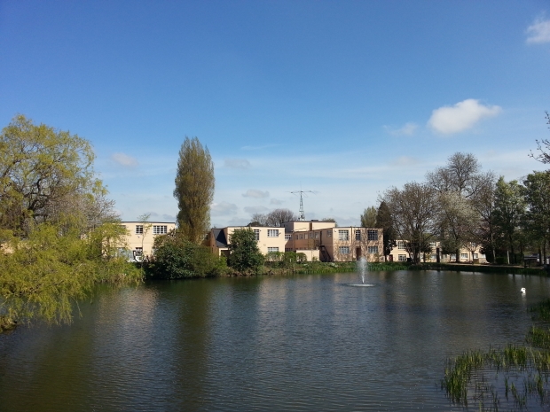 Lake & fountain