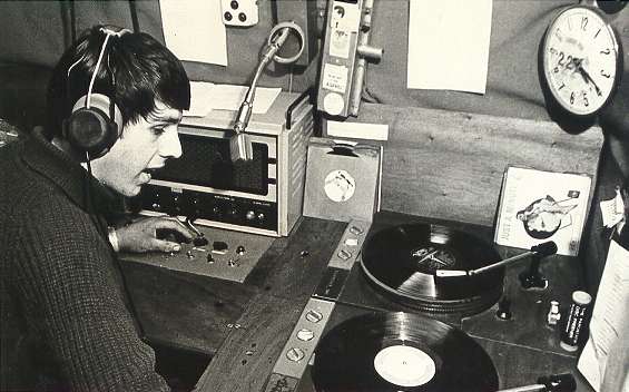Mark West in Studio