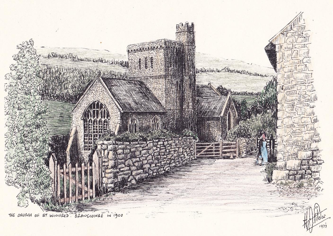 St Winifreds Church, Branscombe