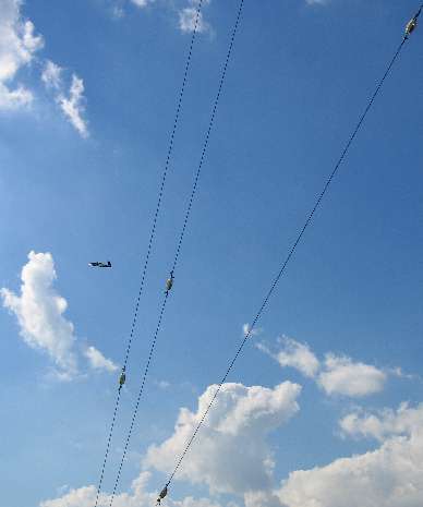 Low flying aircraft