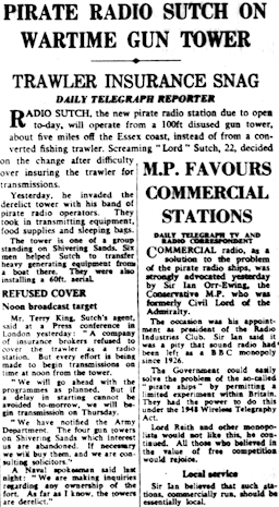 Sutch on Wartime Gun Tower