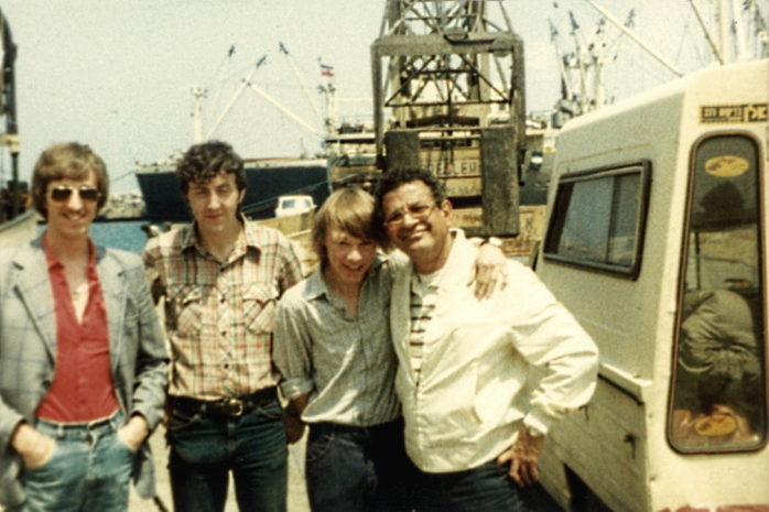 Doug Wood, ?, ?, Abie Nathan, Ashod