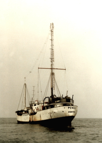 Peace Ship at Sea
